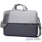 Sling Bag 15" Dual-Color with Multiple Pockets Grey/Dark Grey - LB110 - Image 2